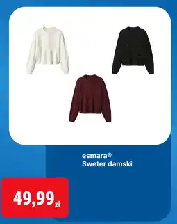 Lidl esmara Sweter damski oferta