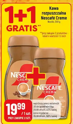 Polomarket Kawa rozpuszczalna Nescafe Creme oferta