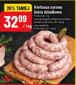 Polomarket Kiełbasa surowa biała dziadkowa Prosiaczek oferta