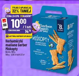 Polomarket Herbatniczki maślane Gerber Miśkopoty Nestle oferta