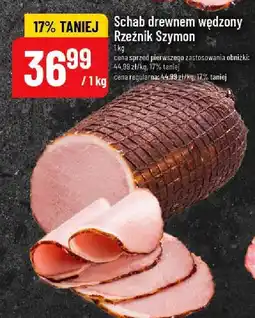 Polomarket Schab drewnem wędzony Rzeźnik Szymon oferta