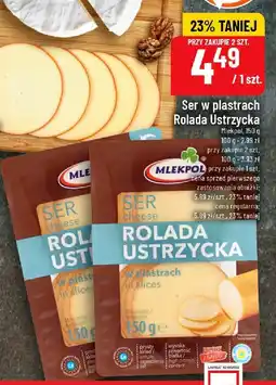 Polomarket Ser w plastrach Rolada Ustrzycka Mlekpol oferta