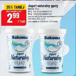 Polomarket Jogurt naturalny gęsty Bakoma oferta