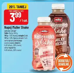 Polomarket Napój Muller Shake wybrane rodzaje oferta