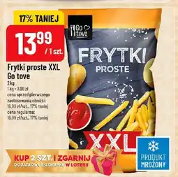 Polomarket Frytki proste XXL Go tove mrożone oferta