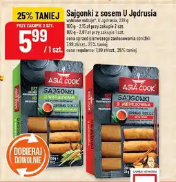 Polomarket Sajgonki z sosem U Jędrusia Asia Cook Asia Cook U Jędrusia oferta