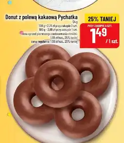 Polomarket Donut z polewą kakaową Pychałka oferta