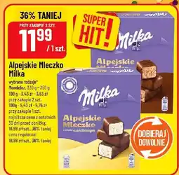 Polomarket Alpejskie Mleczko Milka oferta
