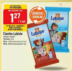 Polomarket Ciastko Lubisie wybrane rodzaje Mondelez oferta