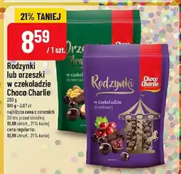 Polomarket Rodzynki lub orzeszki w czekoladzie Choco Charlie oferta