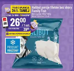Polomarket Halibut porcje filetów bez skóry Family Fish Nord Capital oferta