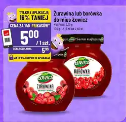 Polomarket Żurawina lub borówka do mięs Łowicz Dw Frook oferta