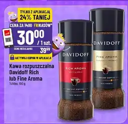 Polomarket Kawa rozpuszczalna Davidoff Rich Aroma lub Fine Aroma oferta