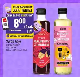 Polomarket Syrop Abjo Natural Fruit Cream kwiat bzu oferta