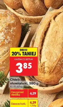 Biedronka Chleb słowiański 380 g Biedronka oferta