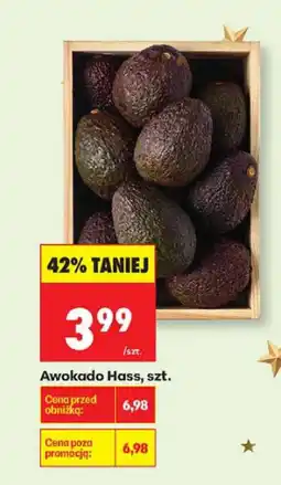 Biedronka Awokado Hass, szt oferta