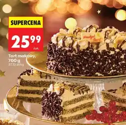 Biedronka Tort makowy, 700 g Biedronka oferta
