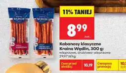 Biedronka Kabanosy klasyczne Kraina Wędlin wieprzowe oferta
