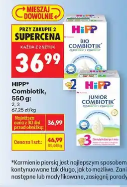 Biedronka Mleko modyfikowane HiPP Combiotik, 550 g oferta