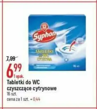 E.Leclerc Tabletki do wc cytrynowe 1 OPAK 16 SZT oferta