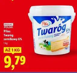 Lidl Twaróg sernikowy 6% Pilos oferta