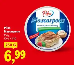 Lidl Mascarpone ser śmietankowo-kremowy Pilos oferta