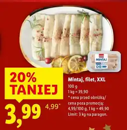 Lidl Filet Mintaj XXL Lidl oferta