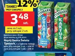 Auchan Napój Owoce Swiata Tymbark oferta