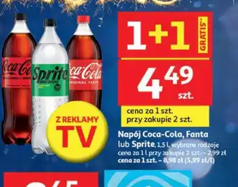 Napój Coca-Cola, Fanta, Sprite