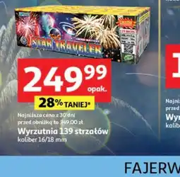 Auchan Wyrzutnia 139 strzałów oferta