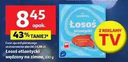 Auchan Łosoś atlantycki wędzony na zimno 100 g Suempol oferta