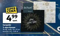 Auchan Actuel Serwetki oferta