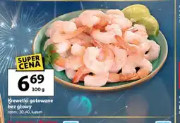 Auchan Krewetki gotowane bez głowy oferta