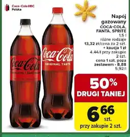 Carrefour Napój gazowany Coca-Cola oferta