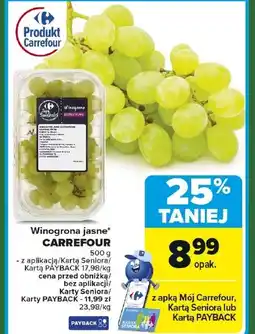 Carrefour Winogrona Carrefour oferta