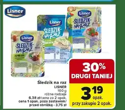 Carrefour Śledzik Lisner oferta