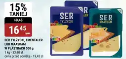 bi1 Ser tylżycki, ementaler lub maasdam w plastrach oferta