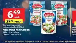 Auchan Galbani Mozzarella mini oferta