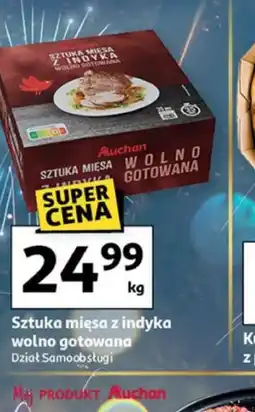 Auchan Auchan Sztuka mięsa z indyka oferta