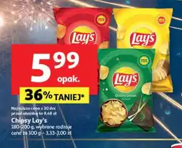 Auchan Chipsy Lay's oferta