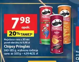 Auchan Pringles Chipsy oferta