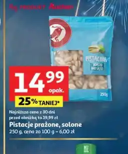 Auchan Auchan Pistacje prażone, solone oferta