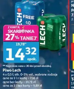 Auchan Piwo Lech oferta