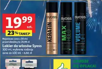 Lakier do włosów Syoss