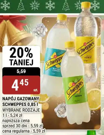 bi1 Napój gazowany schweppes oferta