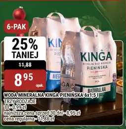 bi1 Woda mineralna kinga pienińska oferta