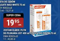 bi1 Zestaw elmex: płyn do płukania ust + pasta do zębów oferta