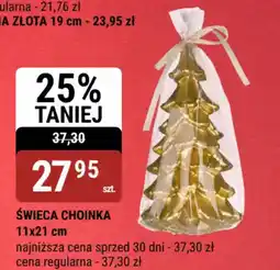 bi1 Świeca choinka 11x21 cm oferta