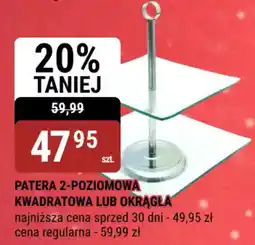 bi1 Patera 2-poziomowa kwadratowa lub okrągła oferta