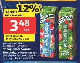Auchan Napój Owoców Świata Tymbark, 1 l oferta